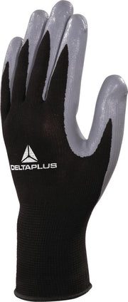 GEBREIDE HANDSCHOEN VAN POLYESTER / PALM MET NITRIL