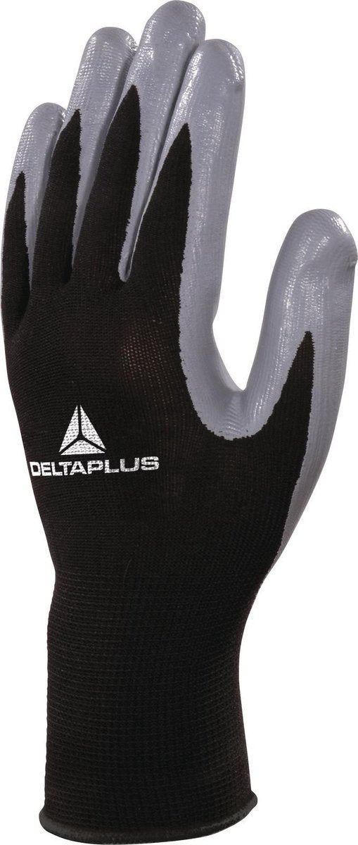 GEBREIDE HANDSCHOEN VAN POLYESTER / PALM MET NITRIL