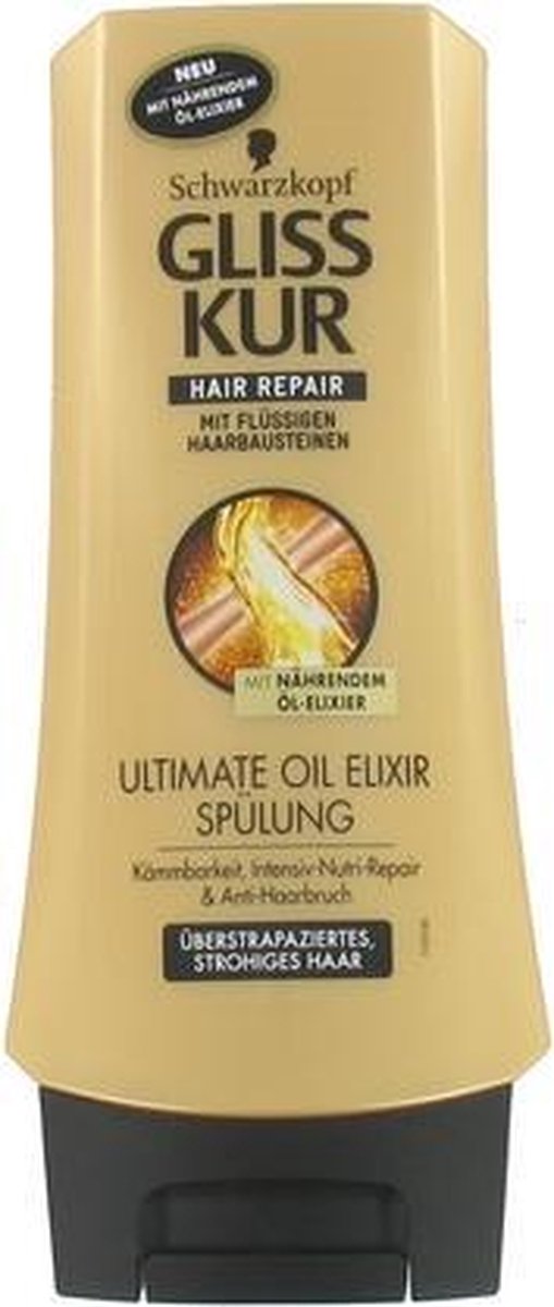Gliss-Kur Conditioner – Ultimate Oil Elixir 6 stuks Voordeelverpakking