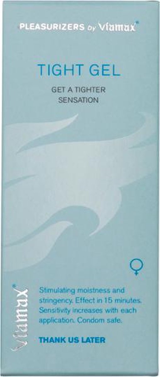 Viamax Tight Gel - 50 ml - vagina strakker te maken - zorgt tegelijkertijd voor een betere stimulatie van de G-spot.
