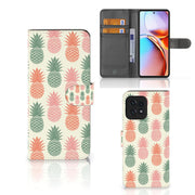 Motorola Edge 40 Pro | Book Cover | Ananas