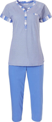 Pastunette Pyjamaset - Blauw - Maat 38