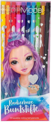TOPModel Dress Me Up stickerboek POPSTAR + Combi DEAL  TOPModel uitgumbare kleurpotloden