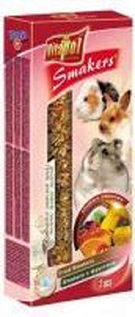 Vitapol knaagdiersticks fruit 3x2 stuks