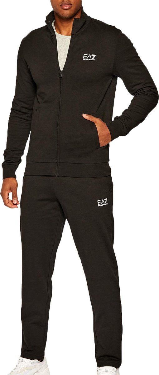 EA7 EA7 Train Core ID Trainingspak - Maat L  - Mannen - zwart/wit