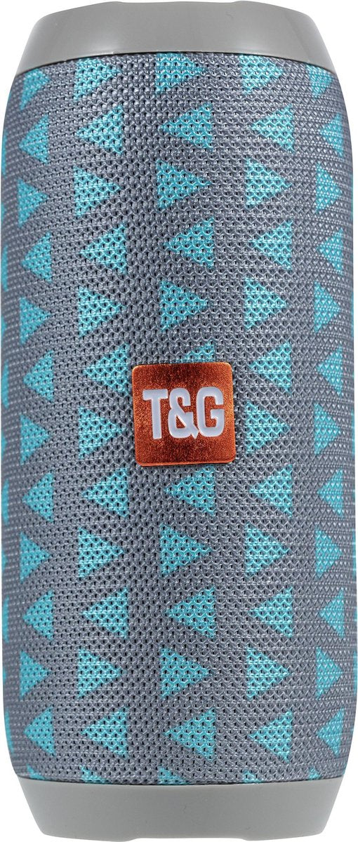 Bluetooth speaker Grijs & Blauw - Muziek box - TG117 Prox - 10 watt - Speakers - draadloos - Pulver