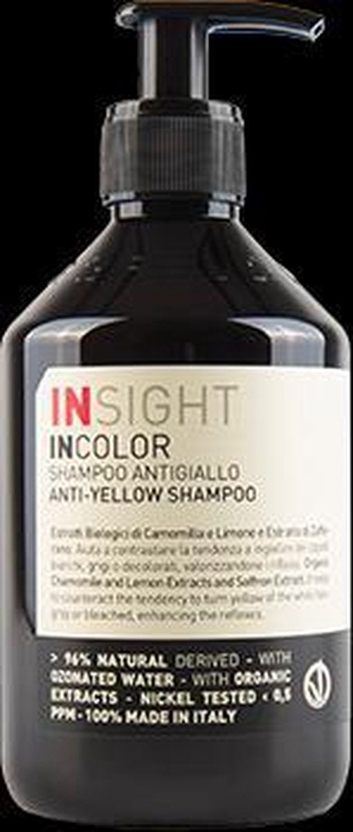 INSIGHT INCOLOR anti-yellow shampoo 400ml