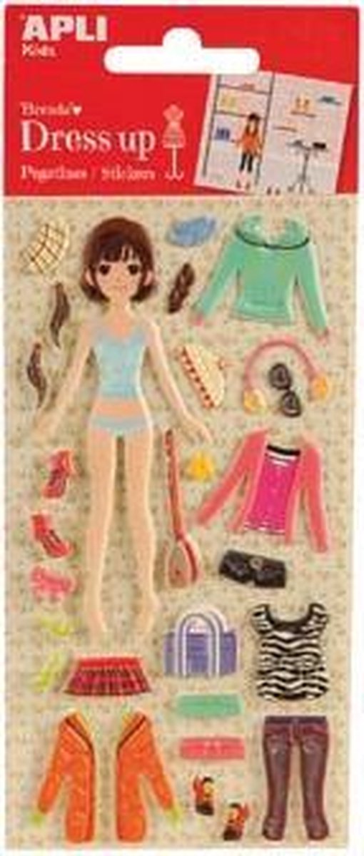 STICKER DRESS UP - BRENDA