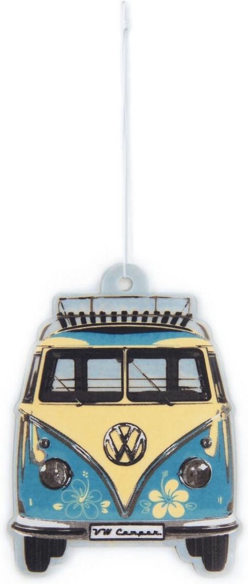 VW T1 Bus luchtverfrisser - 'Piña Colada' turquoise