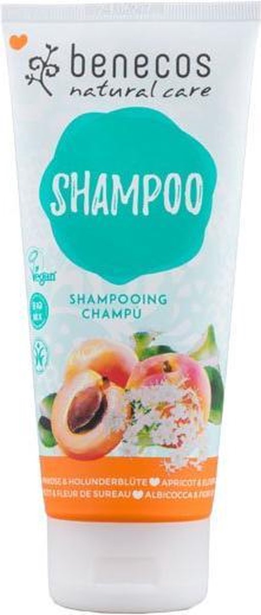Benecos Shampoo 200ml Abrikoos