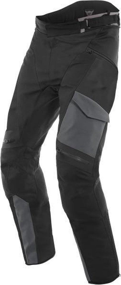 Dainese Tonale D-Dry Black Ebony Black Textile Motorcycle Pants 58