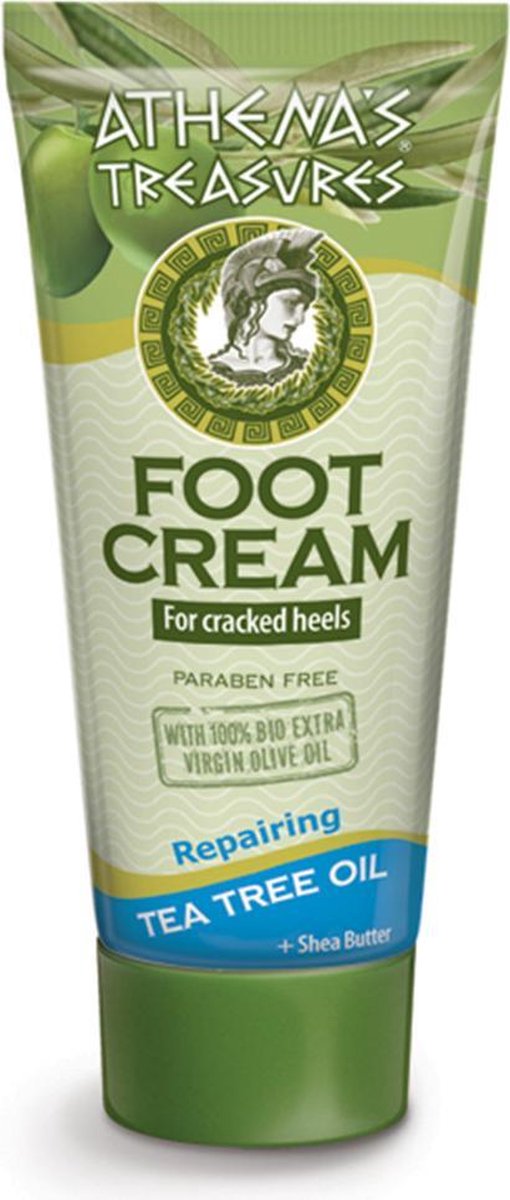 Pharmaid Athenas Treasures Voetcreme moisturizer met Tea Tree | Natuurlijk Goed 60ml