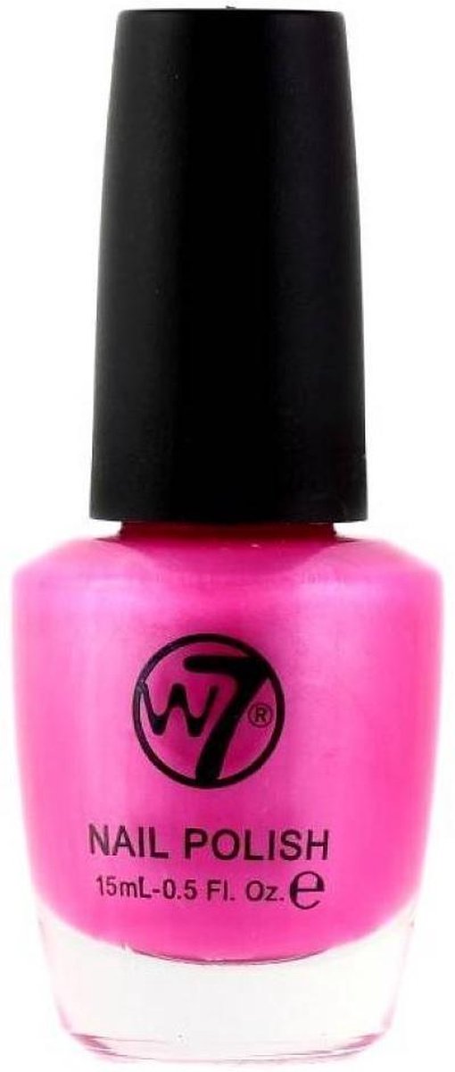 W7 Nagellak - nr. 18 Fluorescent Purple 15 ml