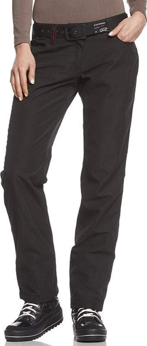 Exxtasy Dames Perris Outdoorbroek Zwart Maat 42