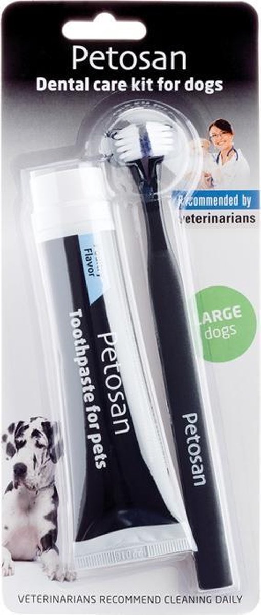 Petosan tandenborstel kit twin head L/16kg+