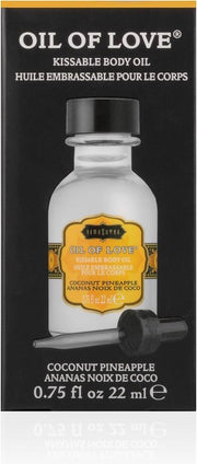 Coconut Pineapple - Likbare Olie - 22 ml | Olie | Geuren | Erotische | Erotisch | Massage | Body to Body | Therme | Glijmiddel | Set | Seks | Mannen | Vrouwen | Valentijn