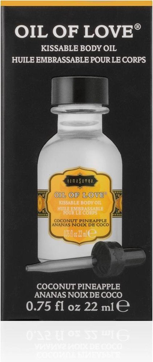 Coconut Pineapple - Likbare Olie - 22 ml | Olie | Geuren | Erotische | Erotisch | Massage | Body to Body | Therme | Glijmiddel | Set | Seks | Mannen | Vrouwen | Valentijn