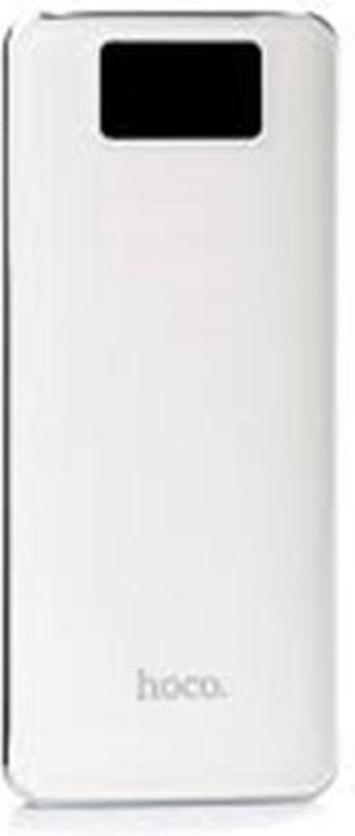 HOCO Flowed 15000mAh Noodaccu Noodstroom Backup batterij 1A/2.1A met zaklamp - Wit