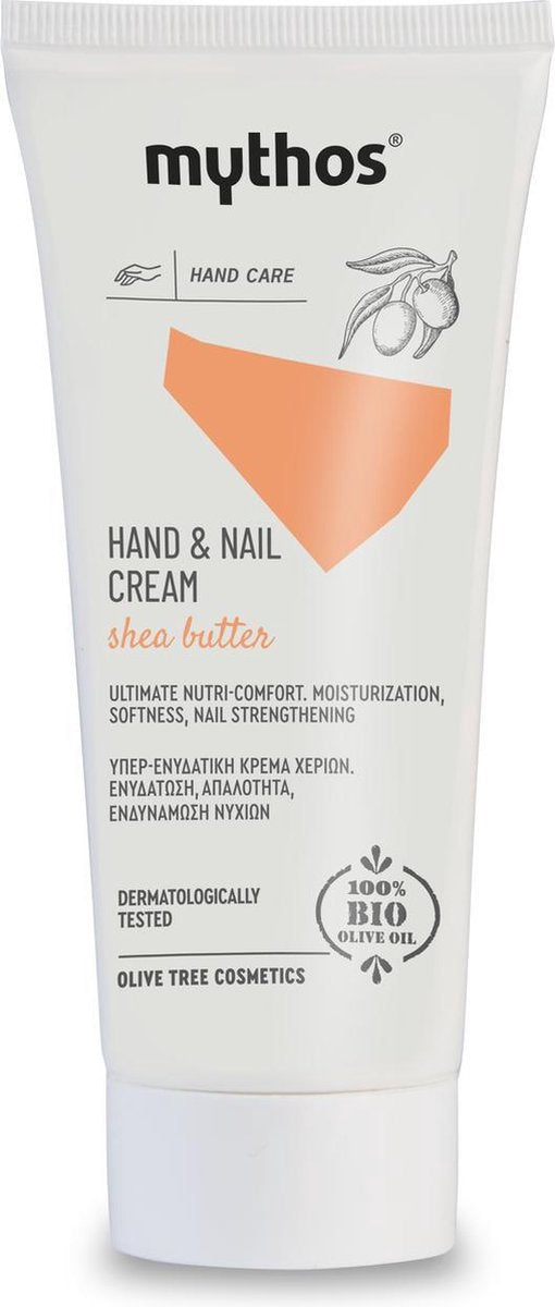 Mythos Hand- en Nagelcrème met Shea Butter