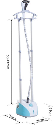 HOMdotCOM Verticale kledingstomer 1800W 2L