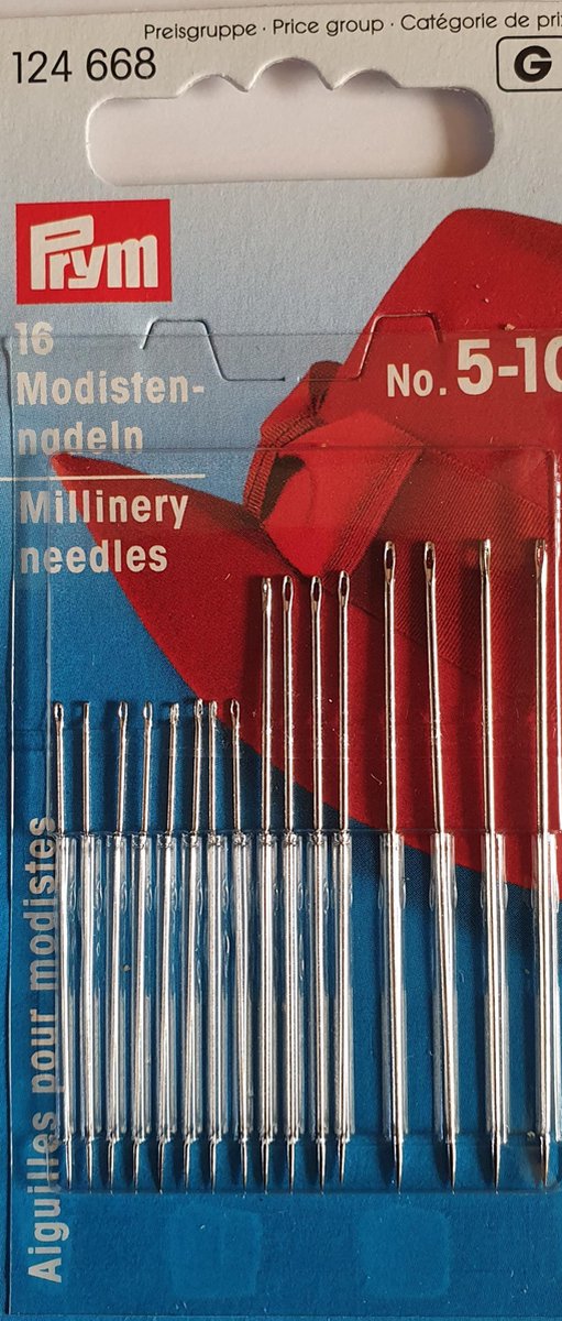 Modistennaalden  assortimentnaalden  dikte 5-10