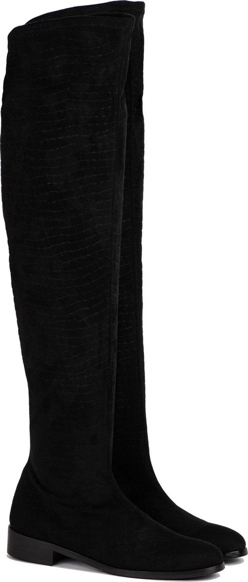 RAPISARDI-OVERKNEE-SCUDO-CHAMOIS-BLACK-STRETCH-OTK-38