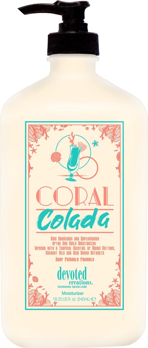 Devoted Creations Coral Colada Moisturizer 540ml