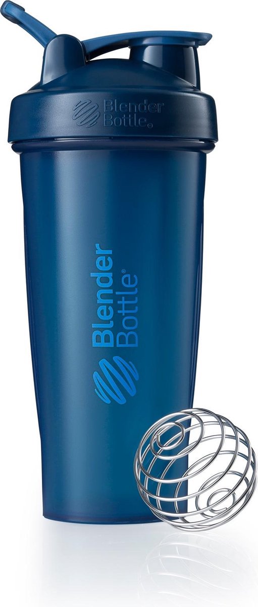 BlenderBottle Classic met oog - Eiwitshaker / Bidon - 820ml - Fullcolor Navy