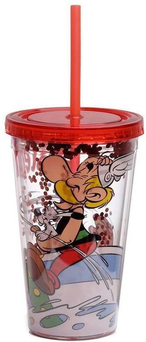 Drinkbeker met rietje - Asterix