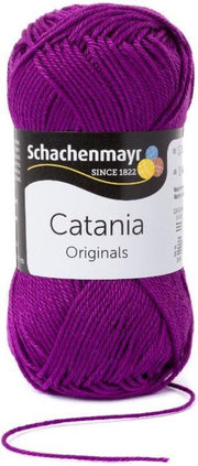10 bollen Catania Orignals 50 g kleur 282 jewel paars