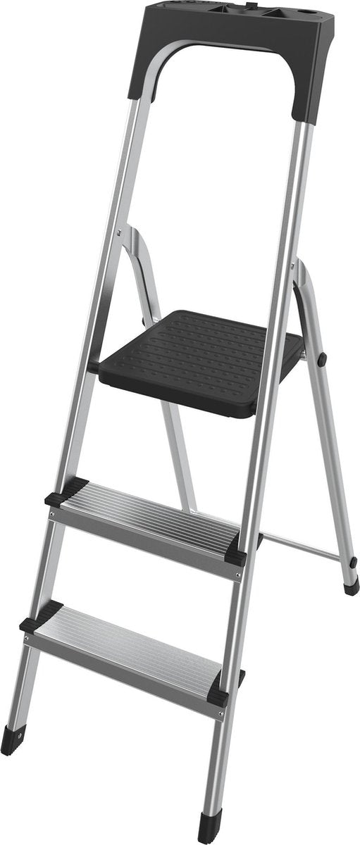 Tomado Huishoudtrap 3-treeds – Aluminium