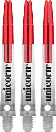 Unicorn Zero Degrees Dartshafts - Rood - Medium - (1 Set)