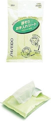 Shaving lotion sheets