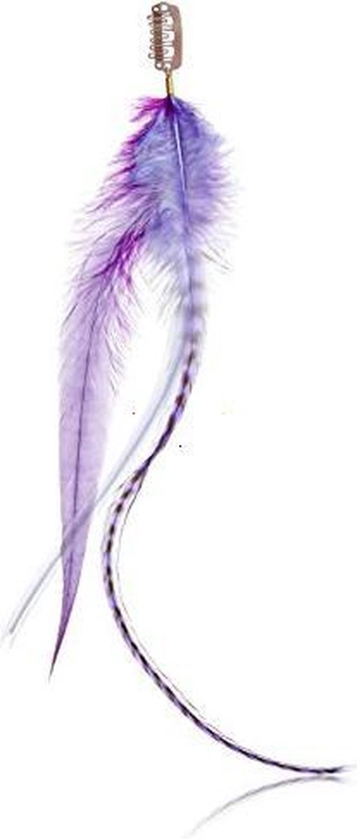 Dichiarazione Featherlocks clip primavera viola 3 1er Pack (1 x 3 pezzi)