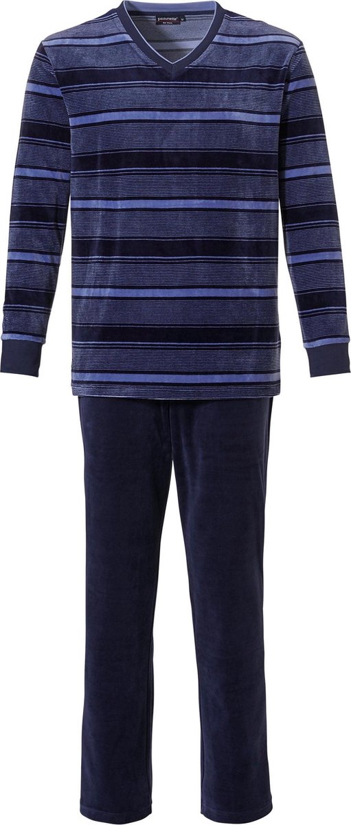 Velours heren pyjama Pastunette
