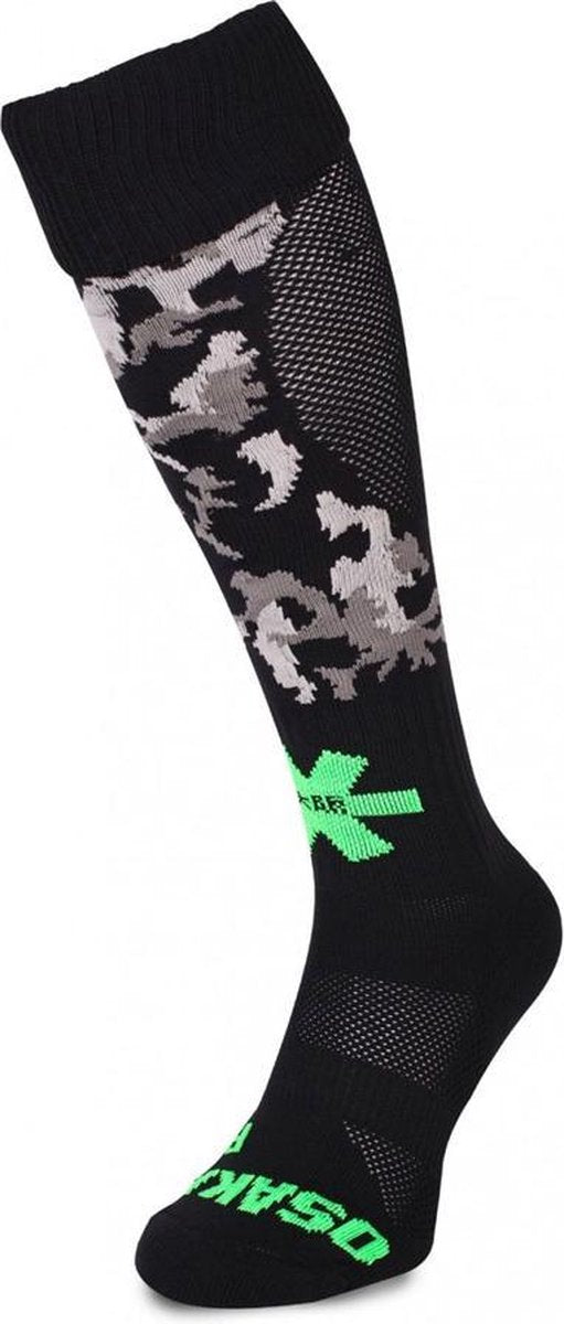 Osaka Black Camo Hockeysokken - Sokken  - zwart - 30-35