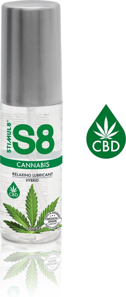 S8 Hybrid Cannabis Lube 50ml