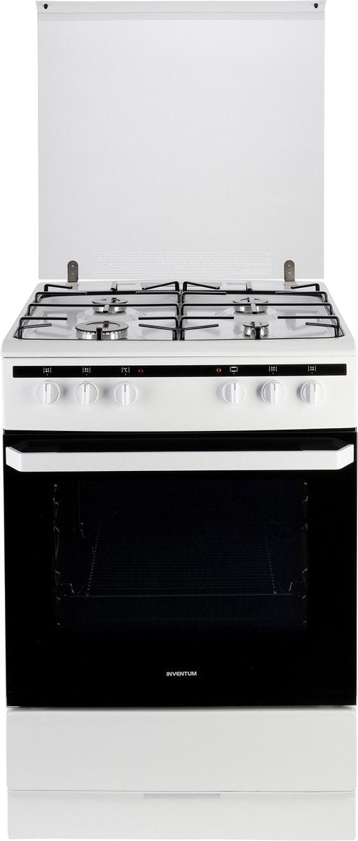 Inventum VFG6008WIT - Gasfornuis - Wit