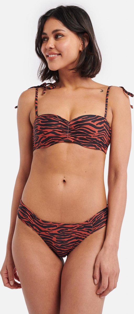 Shiwi Ladies Julie wired bandeau top BC Havana - bruin - 34