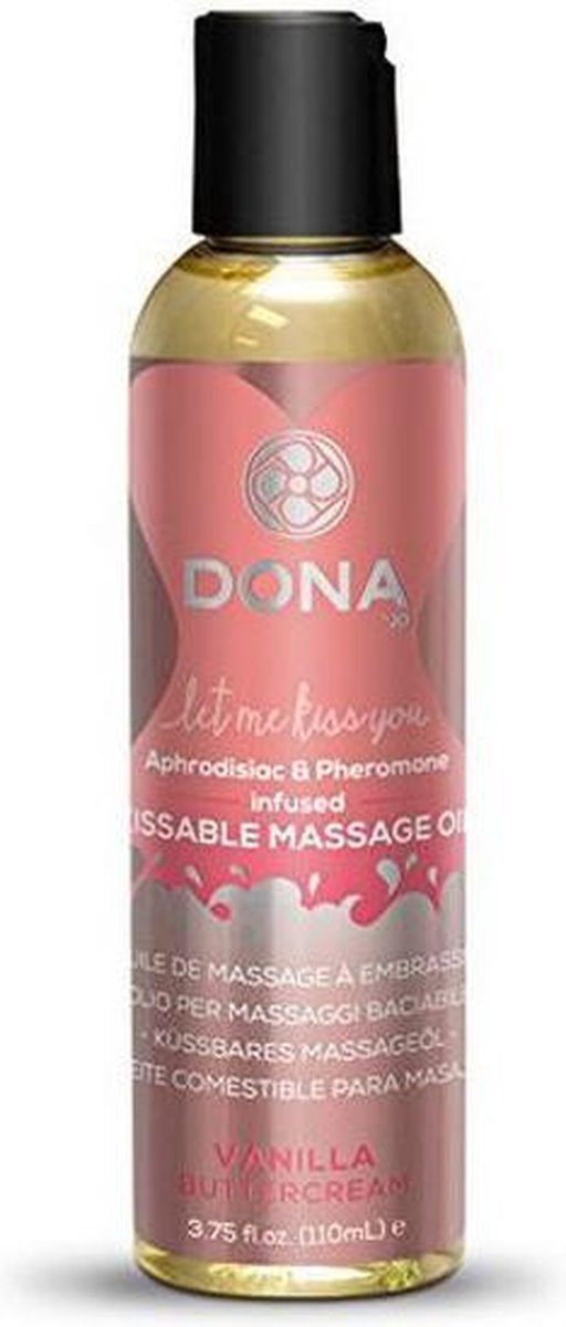 Kusbare Massage Olie Vanille Botercreme 12 Dona 5383