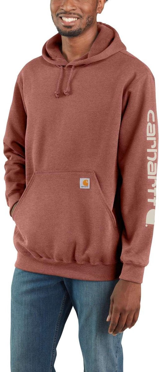 SLEEVE LOGO HOODED SWEATSHIRT