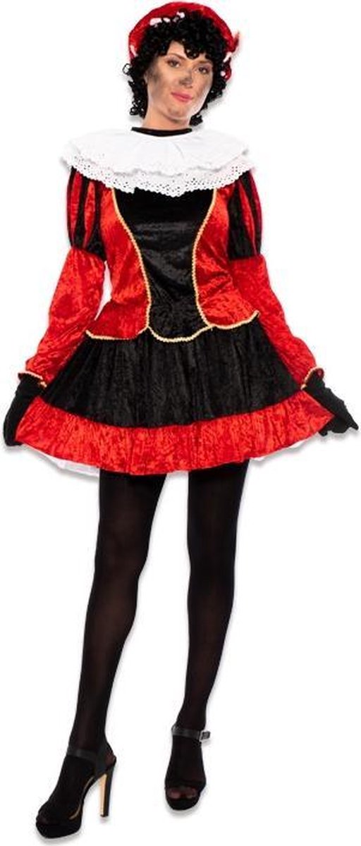 Pietjurkje met petticoat rood maat XS