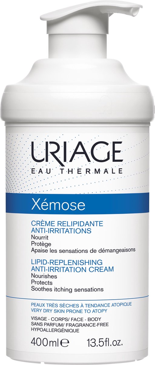 Uriage - Relief Soothing Cream for Very Dry Sensitive and Atopic Skin Xemose (Lipid-Replenishing Anti-Irritation Cream)