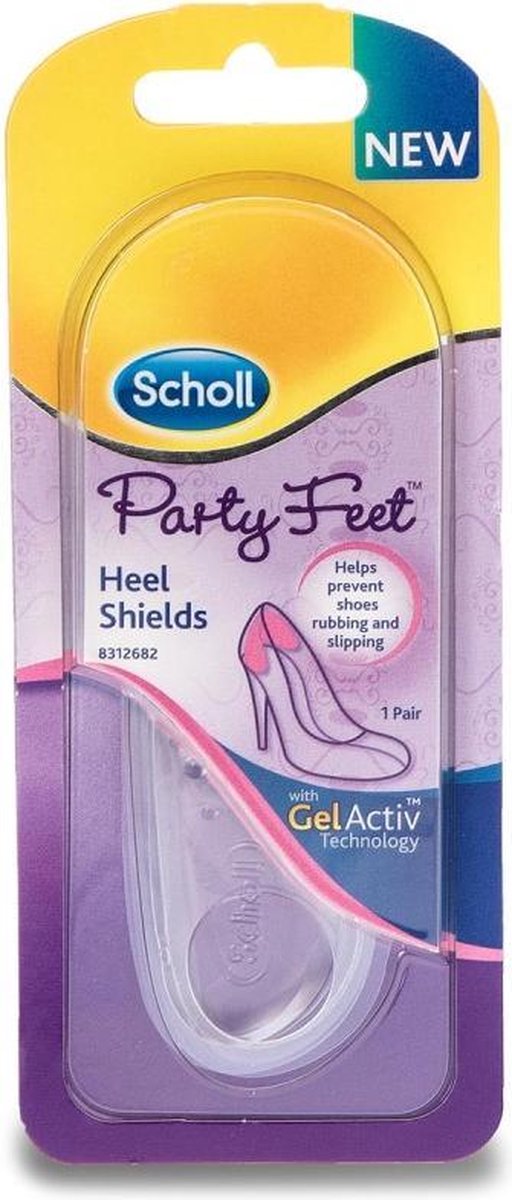 Scholl - Gel Activ Heel Shields Gel Cushions For Heels 1Pc