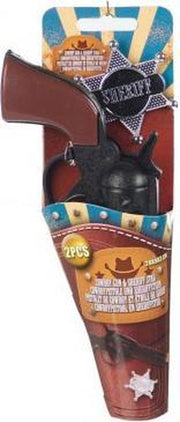 Cowboy Pistool met Sherrifster