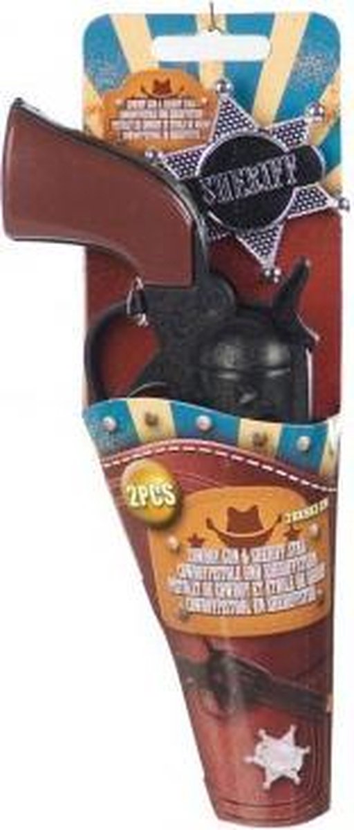 Cowboy Pistool met Sherrifster