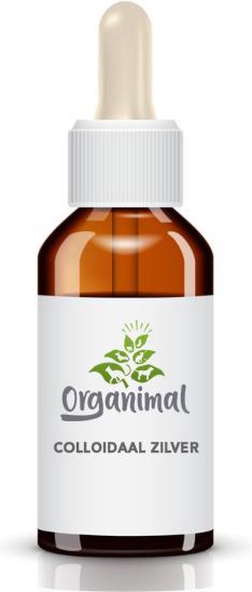 Organimal Colloïdaal Zilver Hond - 20 ml - o.a. bij oog & oorontstekingen