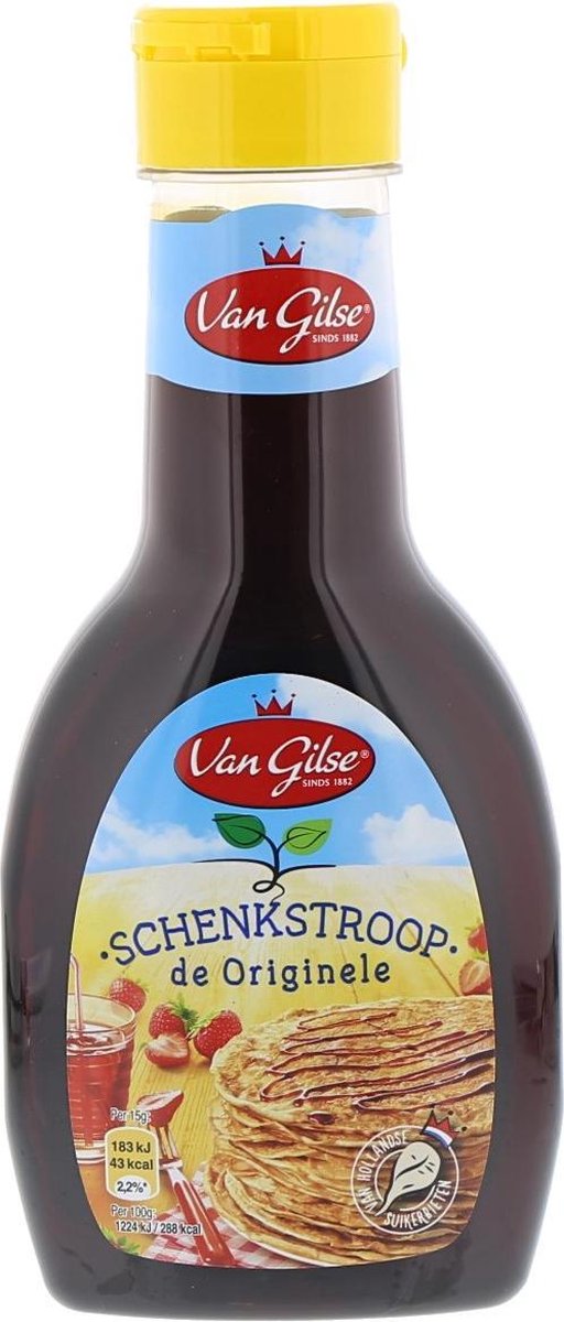 Schenkstroop Van Gilse Tray 6 Grote Flessen a 600 Gram
