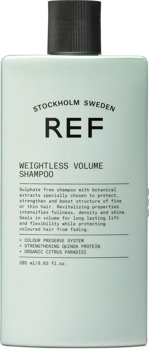 REF Weightless Volume Vrouwen Voor consument Shampoo 285 ml
