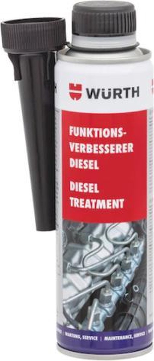 Wurth WERKINGSVERBETERAAR DIESEL - Voor smering van dieselsystemen van personenwagens en vrachtwagens.